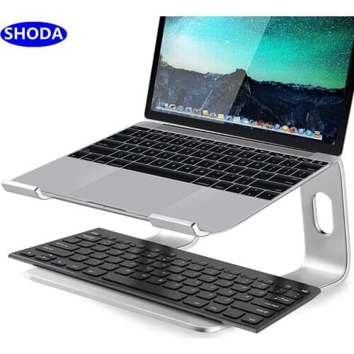 SHODA Aluminium Alloy Laptop Stand Laptop Cooler Stands for Notebook MacBook Computer Desk Tablet Holder