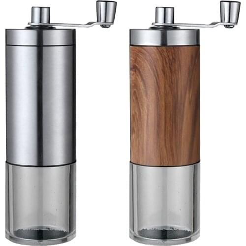Portable Manual Coffee Grinder Beans Burr Handheld Coffee Grinder for Espresso Press Home Office