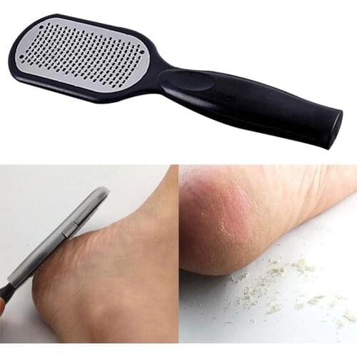 Foot File Practical Foot Rasp Portable Pedicure Stainless Steel Callus Remover Multifunctional Dead Skin Remover Scraper