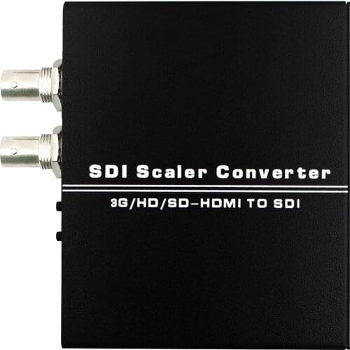 HDMI TO SDI Converter Scaler 1X2( 2 Port 3G HD SD)hdmi to sdi conver 720p to 1080p for Monitor/Camera/Display