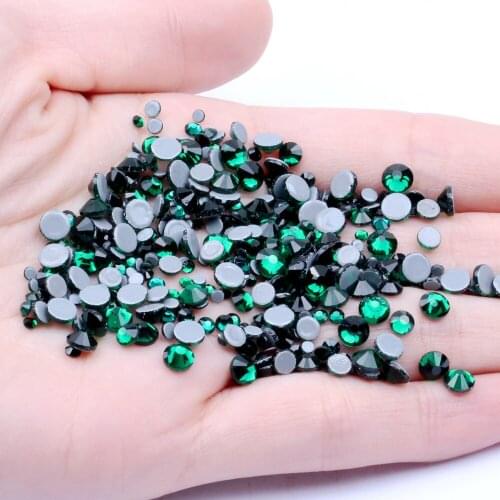 SS5 1.8mm 1440pcs Hotfix Strass Rhinestones Flatback Glue Backing Iron On Glass Stones Appliques For Fabric Garments Supplies