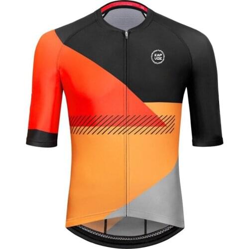 Kapvoe Cycling Jersey Cycling Shirt Short Sleeves Men Cycling Bibs Shorts Breathable Cycling Sets Bike Wear MTB Bicycle Clothing