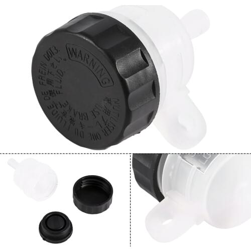 Motorcycle Foot Rear Brake Master Cylinder Tank Oil Cup Fluid Bottle Reservoir Motorcycle Rear Brake Master Cylinder Oil Cups