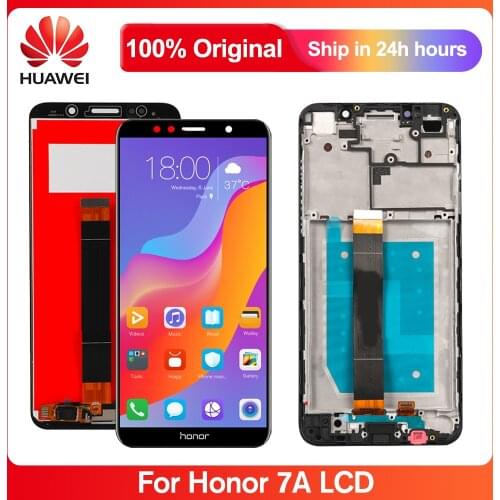5.45" Original LCD For Huawei Honor 7A LCD Display Touch Screen Digitizer Assembly For Huawei Honor 7S Screen For Honor7A 7S