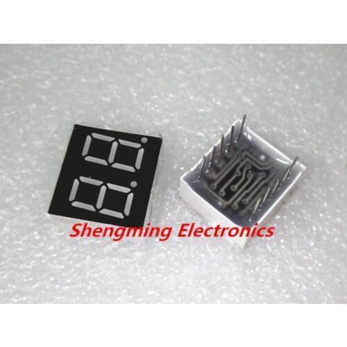 10pcs 0.36 inch 2 digit Red Led display 7 segment Common Anode