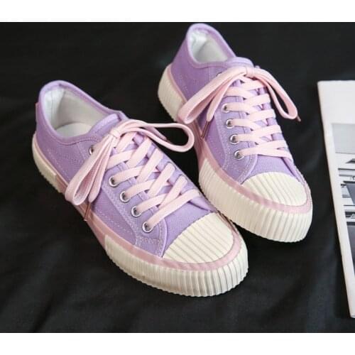 Shoes Woman 2021 Autumn New Flat Canvas Shoes Female Solid Color Plus Velvet Cotton Shoes Casual Low-top Flats Womens Sneakers