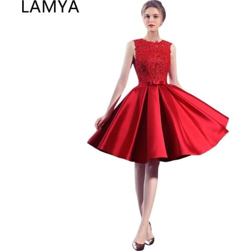 LAMYA Customized Backless Prom Dress 2019 Vintage Sexy Lace Evening Party Dresses Ladies Cheap Tank Vestidos De Festa