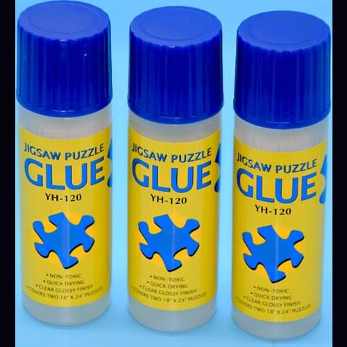 Jigsaw Puzzle Glue Office Glue Liquid Transparent Gel Paper Puzzle Accessories 120ml