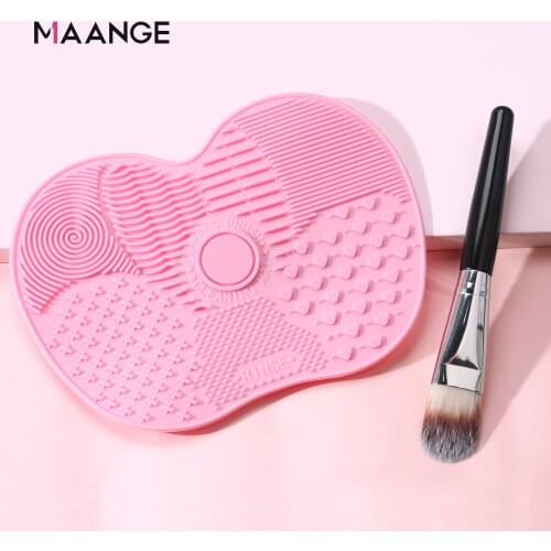 MAANGE Makeup Brush Set Blusher Concealer Foundation Eye Shadow Brush Professional Brush With Clean Tool Outfits