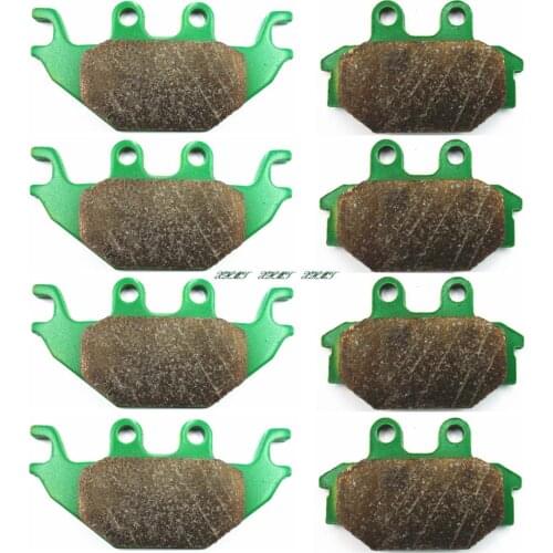Brake Pads Set For Arctic Cat Atv 250 Utility 2x4 2006 2007 2008 2009 / Tgb Atv Gunner 550 4 X 4 Target 2010 2011 2012