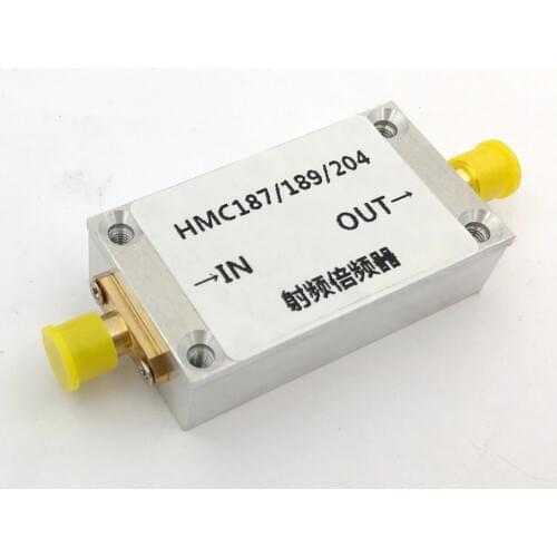 NEW 1PC 0.8-8GHZ RF frequency multiplier HMC187 /HMC189 /HMC204 aluminum shell shielding