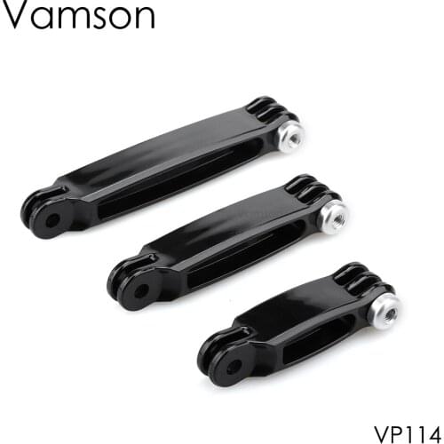 Vamson Three in One Extended Arm Steering Link Accessories for GoPro Hero 9 8 7 6 5 4 3 for Yi for SJ4000 Camera VP114