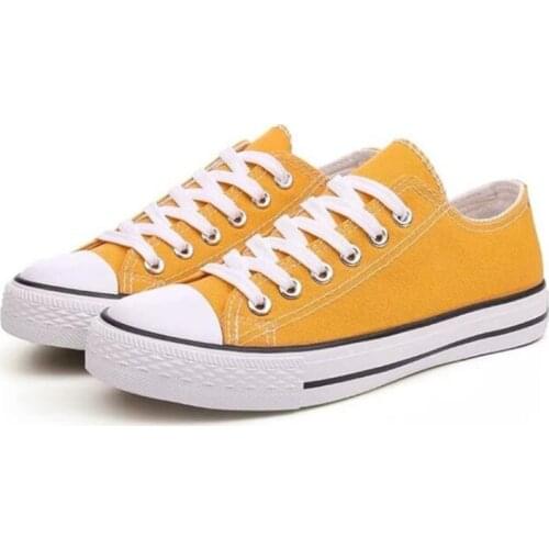 2020 Spring Autumn New Style Women Sneakers Ladies Lace-up Casual Shoes Breathable Walking Canvas Shoes Fashion Vulcanize Shoes