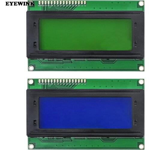 1pcs LCD Board 2004 20*4 LCD 20X4 5V Blue/Green screen LCD2004 display LCD module LCD 2004