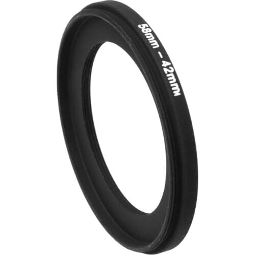 58mm To 42mm Metal Step Down Filter Lens Ring Adapter Camera Tool Accessories 85DD
