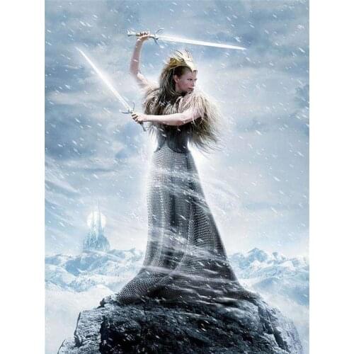 5D DIY Full Round/Square Diamond Painting" The Chronicles of Narnia "Movie poster 3D Embroidery cross stitch Mosaic Home Decor