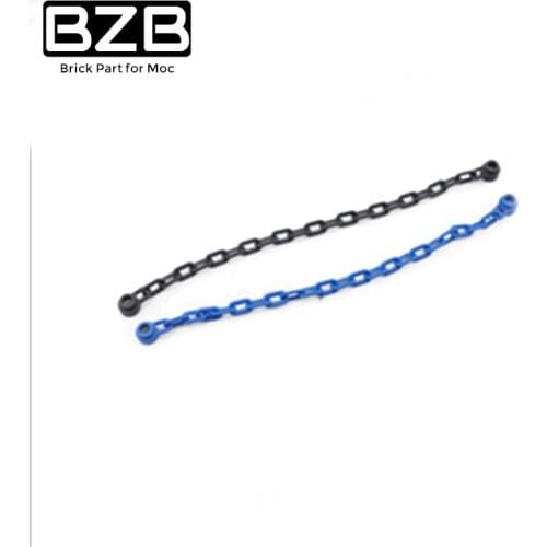 BZB MOC 60169 30104 1x16 Particle Chain At Both Ends High Tech Building Block Model Kids Toys DIY Brick Parts Best Gifts