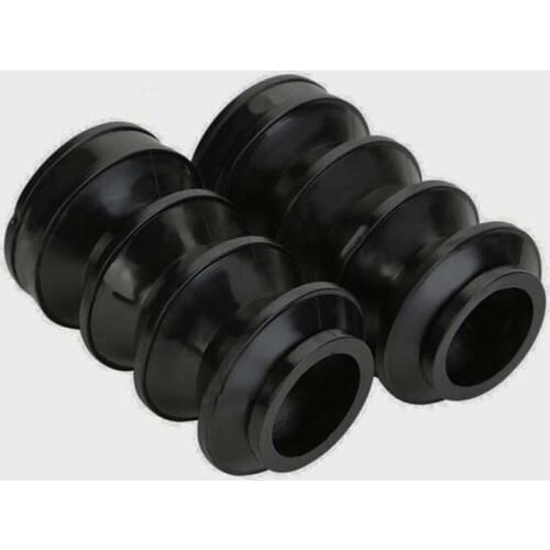 Hotsale Rubber Motorcycle Front Fork Cover Gaiters Gators Boots Dustproof Guard For Harley Sportster Dyna FX XL 883