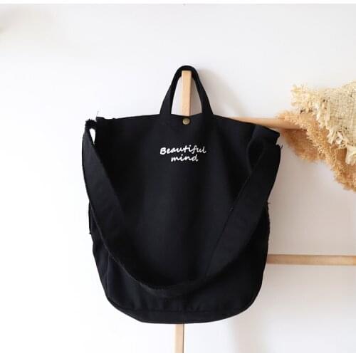 For Women Large capacity Ladies Canvas Shoulder Bag Shopping Bag Tote Crossbody Bag Handbag Eco Bag сумка женская bolsa feminina