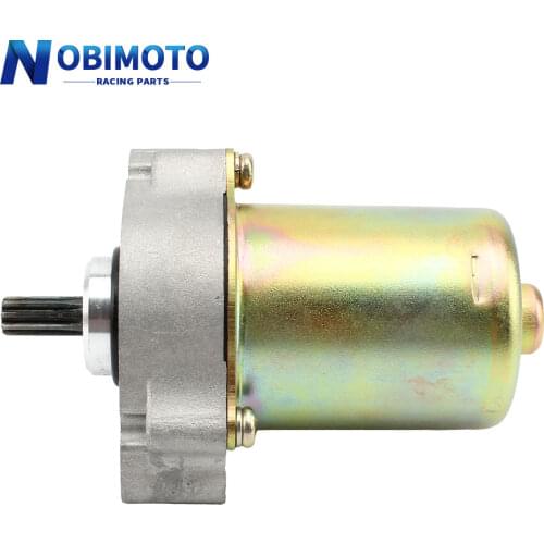 New Scooter Alloy 9 Teeth Motorcycle Starter High Performance Electric Starter Fit For LINGBEN 100cc Engine Moped Scooter CQ-164