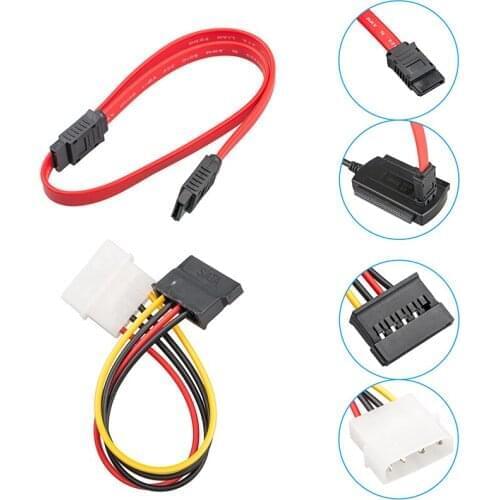 SATA/PATA/IDE Drive to USB 2.0 Adapter Converter Cable Hard Drive For 2.5 / 3.5 Inch with 4 Pin Power Cable