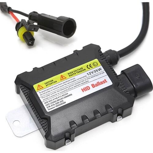 Slim 35W Universal HID Digital Conversion Ballast Kit 12V For H1 H7 9006 Xenon Headlight