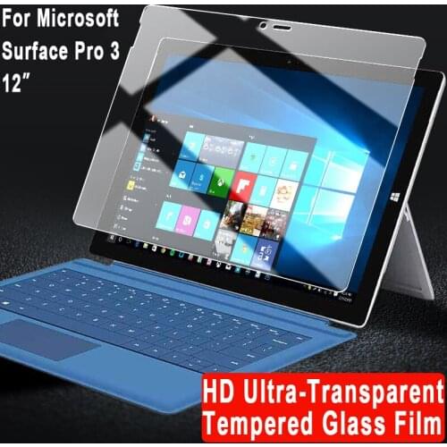 Premium Tempered Glass for Microsoft Surface Pro 3 9H Explosion-Proof Screen Protector for Microsoft Surface Pro 3 12.0