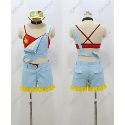 Love Live 2 Hoshizora Rin Girls Summer Suit Party Adult Halloween Christmas Carnival Women Outfit Cosplay Costume