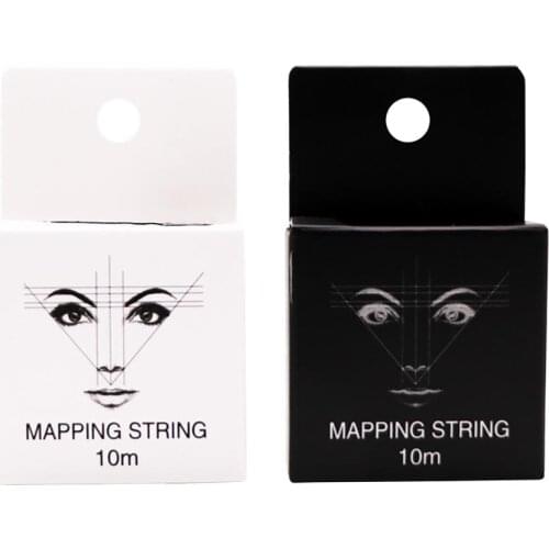 10m Microbladings Mapping String Pre-Inked Eyebrow Marker thread Tattoo Brows Point Line Tool Eyebrow Pencil Marking Line