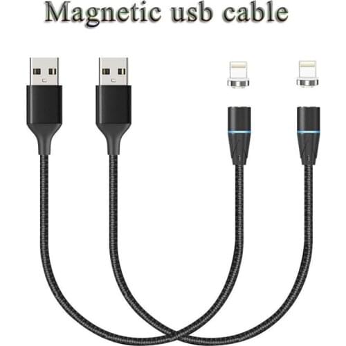 Cell Phone Accessories Magnetic USB Cables For iPad Pro Air Mini Charger for iPhone 12 PRO USB Phone Cables Fast Charging Wire