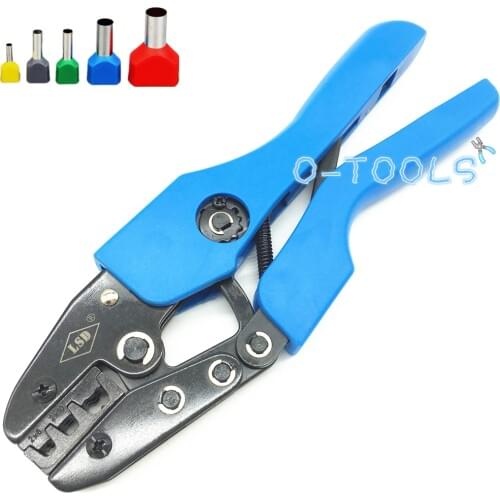 AN-2*616EF Ratchet hand crimping tools for double wire ferrules sleeve double cord end terminal crimper 2*6-16mm²