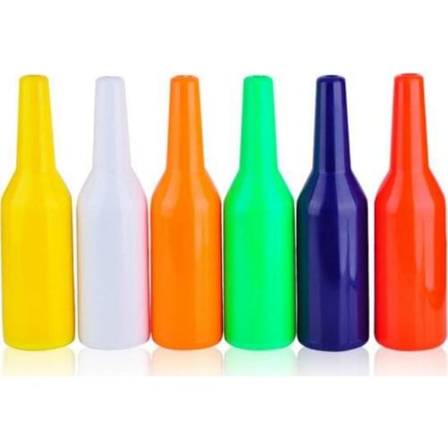 Barware Bar Tools Color Plastic ABS Fancy Bartender Practice Bottle Practice Cocktail Shaker Bar Pub Bottle