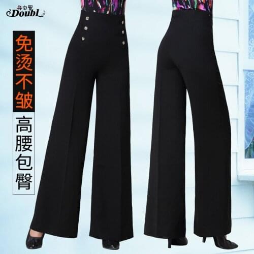 Ballroom Dance pants Ladys Tango Waltz Dancing costumes Women Ballroom Dance Competition pants