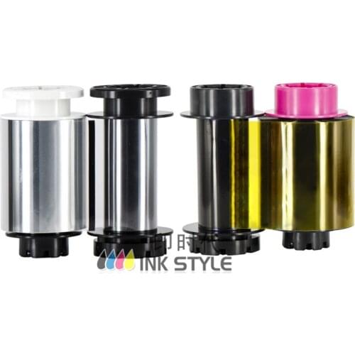 Generic NISCA Retransfer Ribbon PR5002-R4C YMCK 500images & PR5002-RI1 Film 500prints for use in PR-C201 Printer