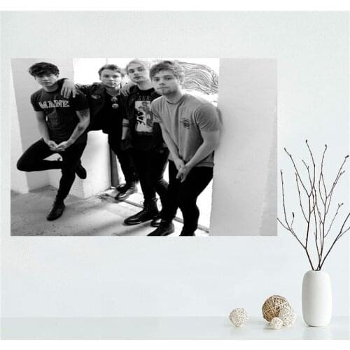 Hot Sale Custom Seconds Of Summer Poster Home Decoration Fashion Canvas Material Wall Poster Custom Poster