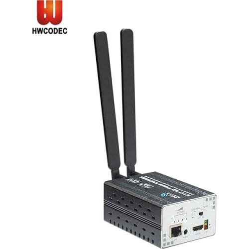 H8 H.265 H264 4G 3G WIFI HDMI Full HD IP RJ45 RTMP RTMPS HTTP HLS Encoder for facebook youtube wowza