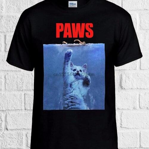 Paws Cat Kitten Meow Parody Hipster T Shirt Men Women Unisex Top No Pain No Gain 466