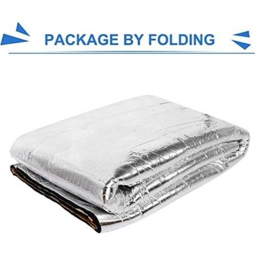50*200*0.5cmCar Sewer Pipe Sound Insulation Cotton Sound-absorbing Cotton Cover Insulation Pad Auto Accessories