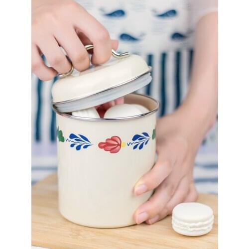 Kitchen Flower Type Food Powder Grain Coffee Bean Sugar Jar Tea Snacks Container Home Tableware Storage Cooking Organizer Box