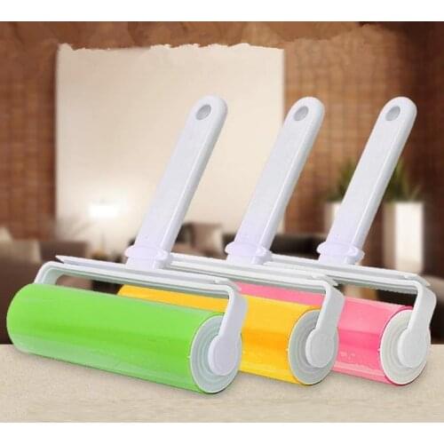 Washable Lint Dust Remover Roller Reusable Cleaning Brushes For Pet Clothes Hair Sticky Tools SN161