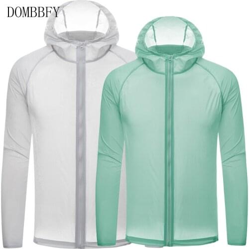 Mens Womens Casual Sun Protection Clothing Hooded Sunscreen Jackets Windproof Ultra-Light Rainproof Women Men Windbreaker Coat