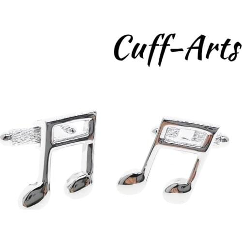 Mens Cufflinks Trendy musical notation Cufflinks Gifts for Men Jewelry Fashion Shirt Musical Cufflink Business Gift C10622