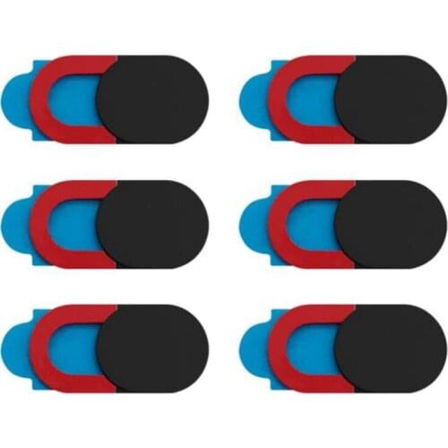 Laptop Camera Protective Cover Web Camera Protective Cover Mobile Phone Tablet PC Privacy Protective Cover 6Pcs