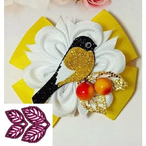 New 2Pcs leaves Metal cutting Die scrapbook Decoration embossed Photo album Decoration Card making DIY Handicrafts