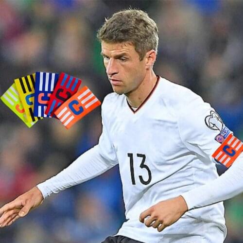 1 piece of professional football captain C armband sports armband nylon adjustable armband captain armband football equipment