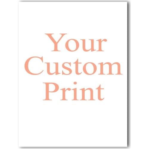 Personality Custom Art Canvas Poster Print With Frame