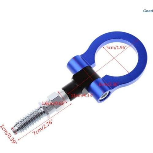 Universal Racing Towing Car Tow Hook Fit for bmw E46 E81 E30 E36 E90 E91 European Car Auto Trailer Ring Car Accessories