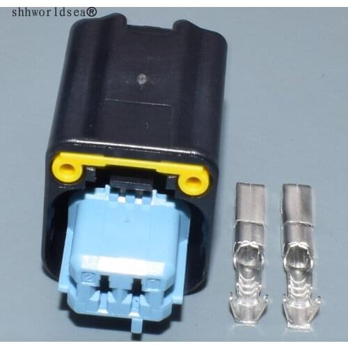 Worldgolden 2pin 1.5mm female sensor car connector for Peugeot Citroen socket