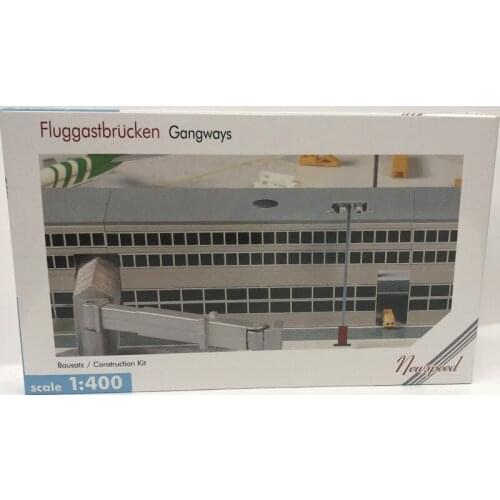 1:400 Simulation Airport Ground Support Can Be Raised and Lowered Bridge Street Lights Passenger Aircraft Scene Accessory Model