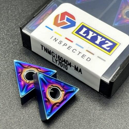 100% Original TNMG160404 TNMG160408 Lathe Carbide Inserts Turning Tool For Stainless Steel